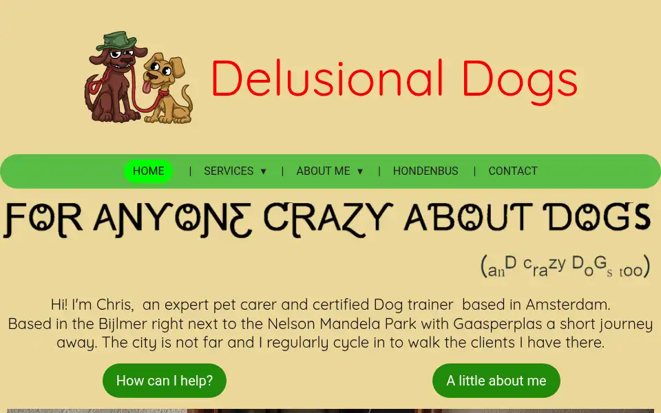 Screenshot of deldogs.com