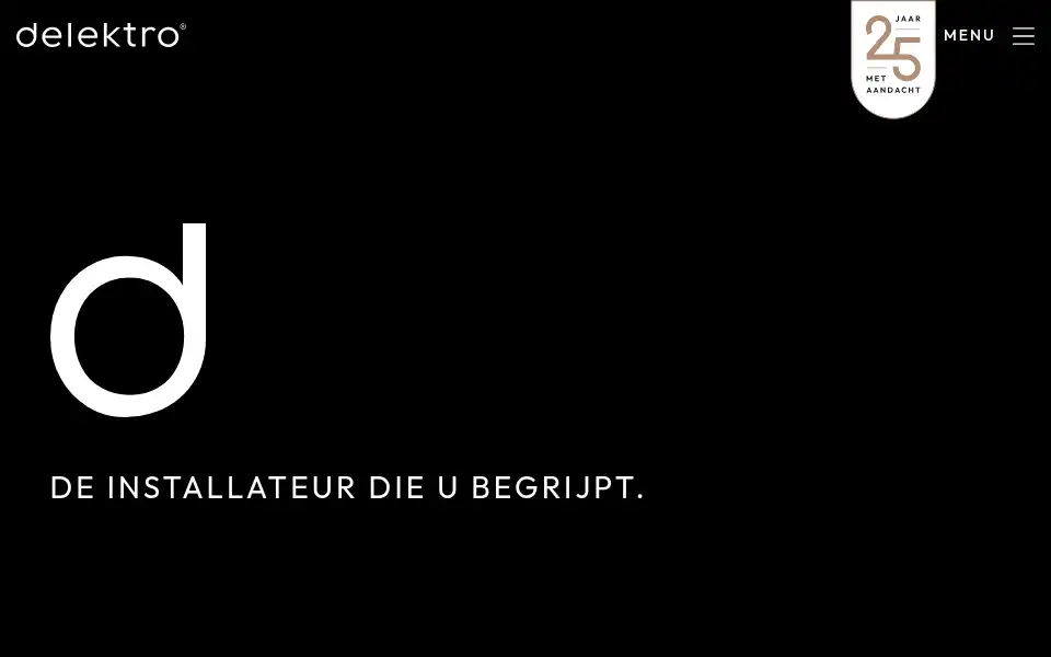 Screenshot of delektro.nl