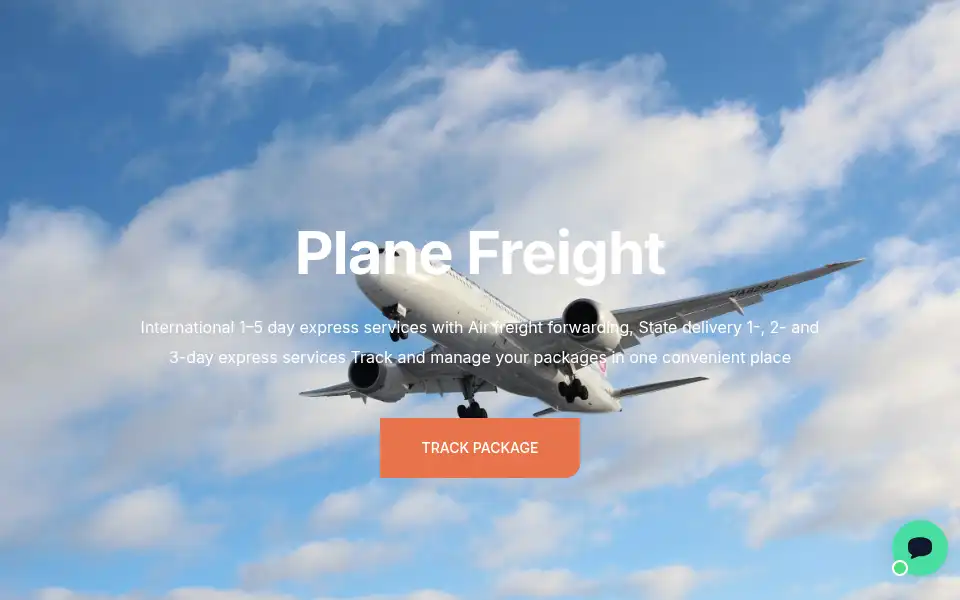 Screenshot of deliverycargologistic.com