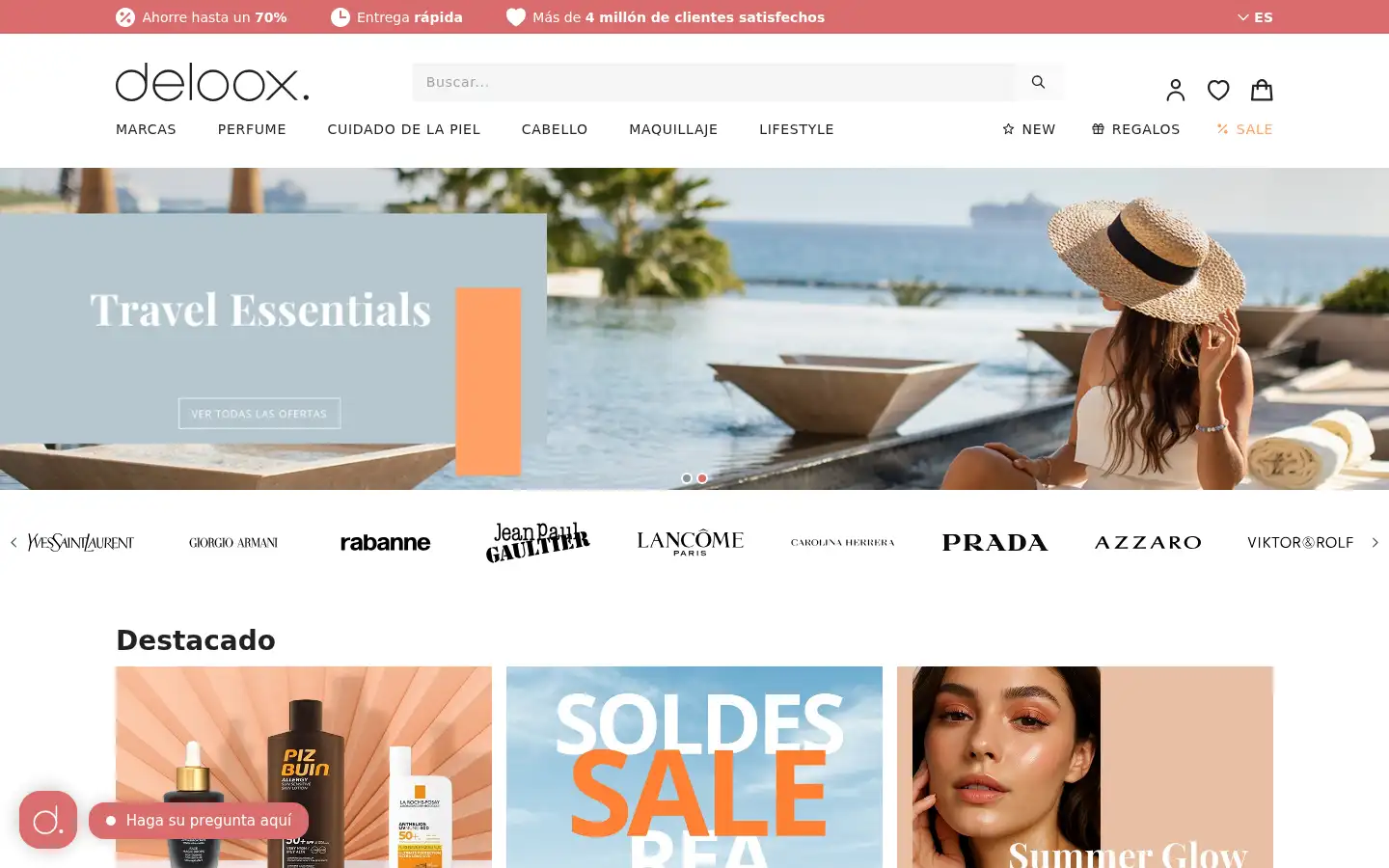 Screenshot of deloox.es