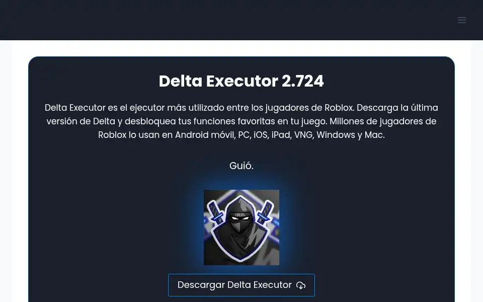 Screenshot of deltaexec.com.mx