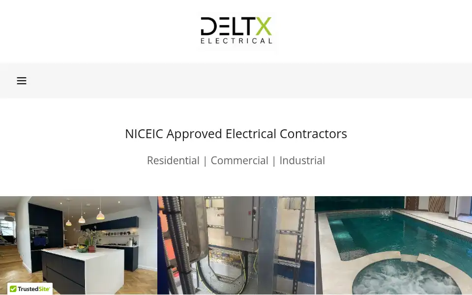 Screenshot of deltx.co.uk