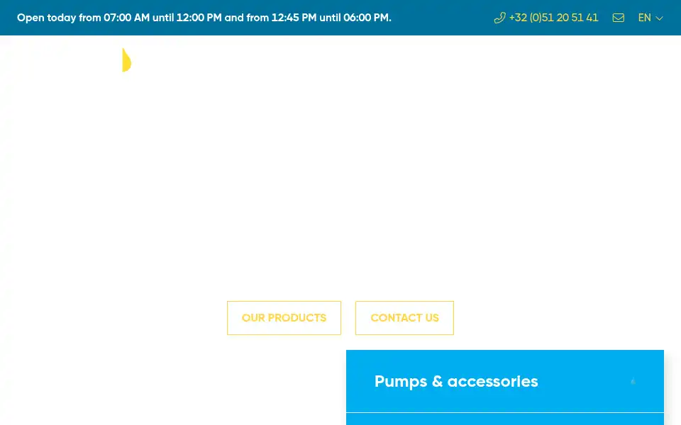 Screenshot of demashop.be