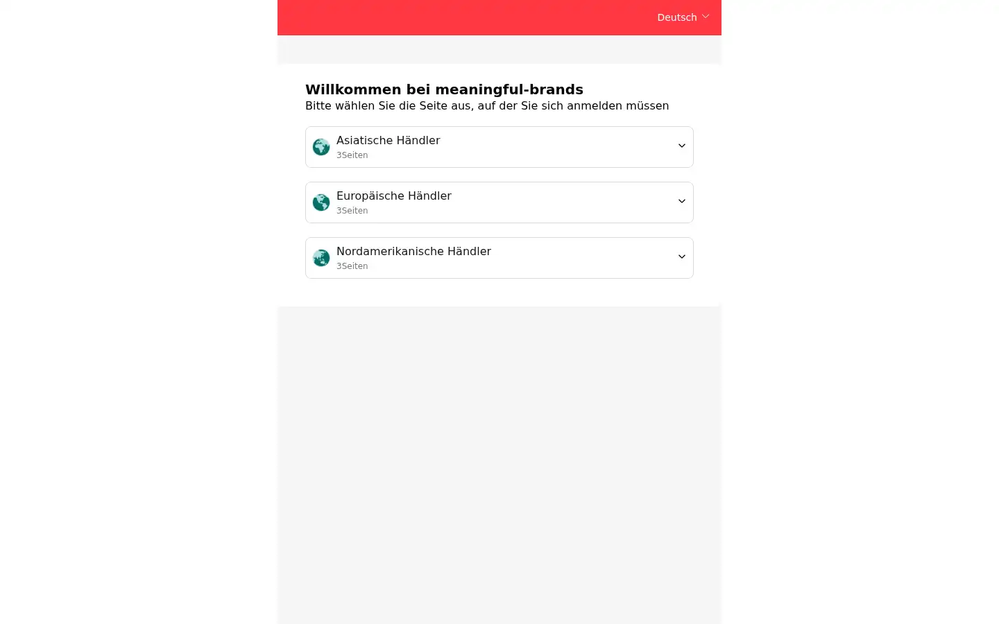 Screenshot of demeaningfulbrands.com