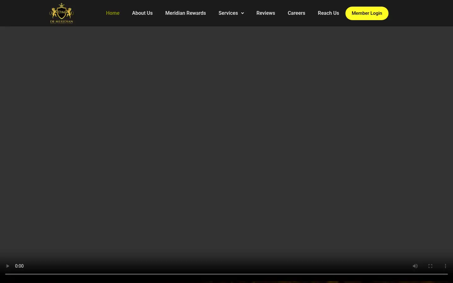 Screenshot of demeridian.com