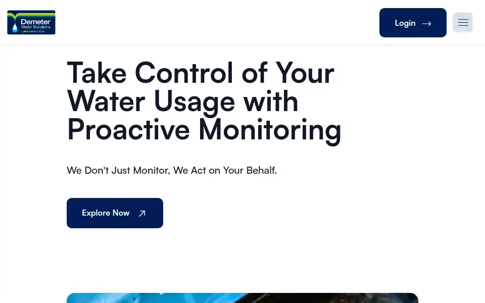 Screenshot of demeterltd.co.uk