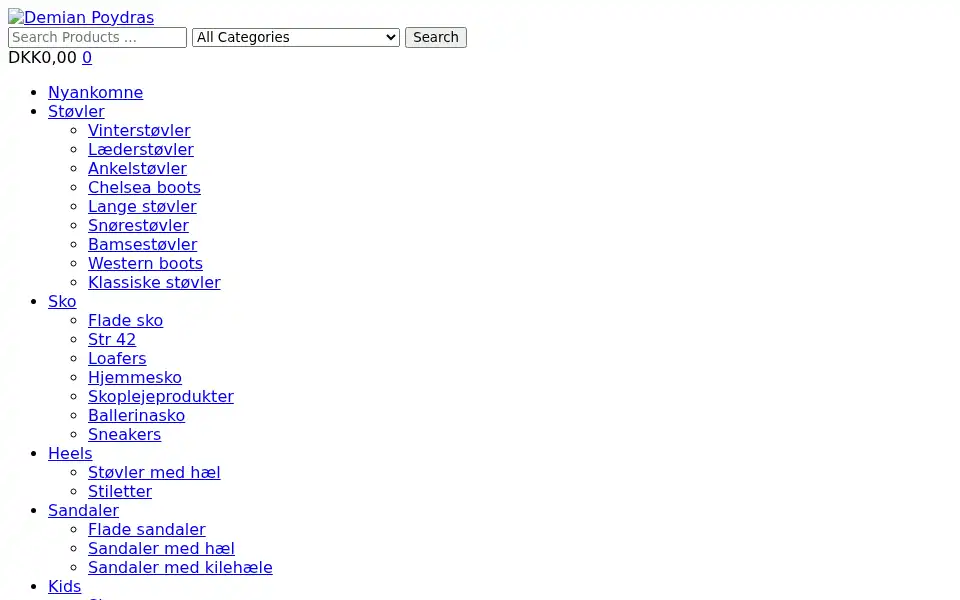 Screenshot of demianpoydras.com