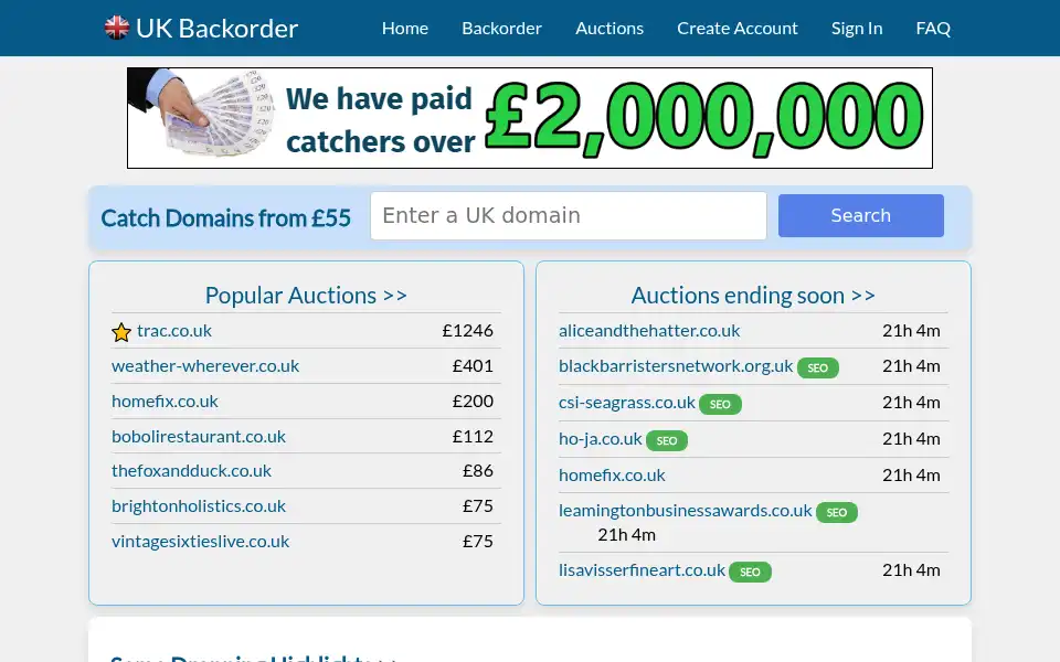 Screenshot of denimlibrary.co.uk