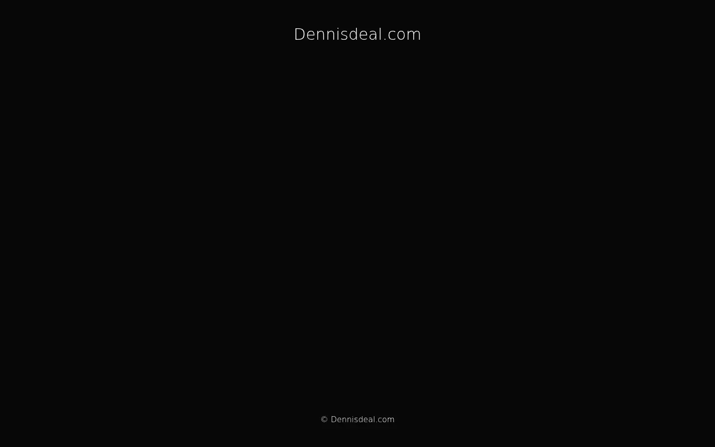Screenshot of dennisdeal.com
