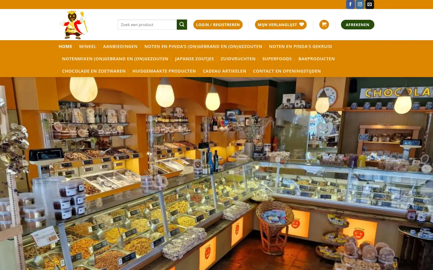 Screenshot of denotenkoning.nl