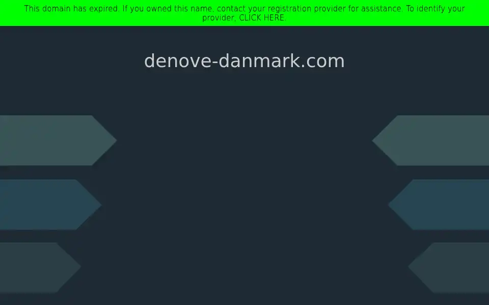 Screenshot of denove-danmark.com