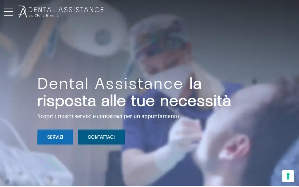 Screenshot of dentalassistancebreglia.it