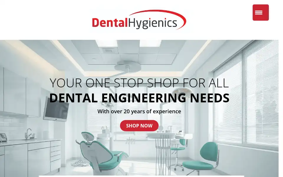 Screenshot of dentalhygienics.com
