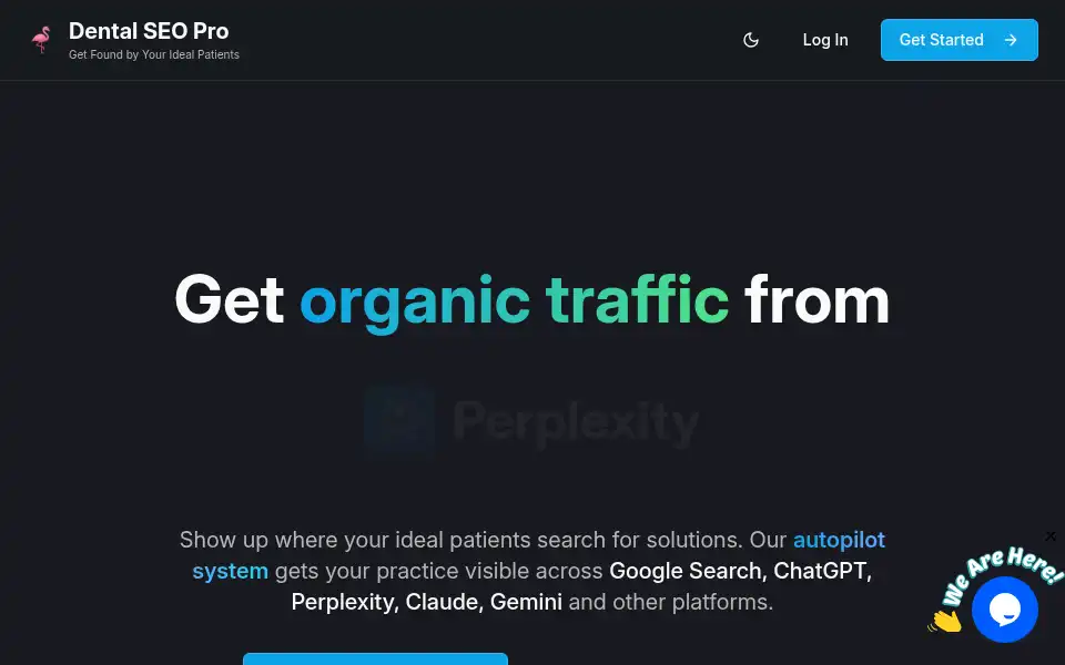 Screenshot of dentalseopro.ai