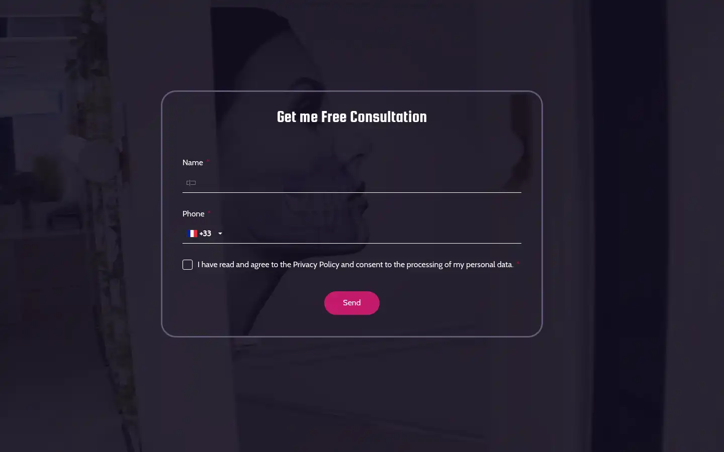 Screenshot of dentarayclinic.com
