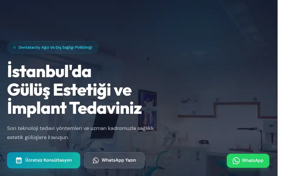 Screenshot of dentatacity.com