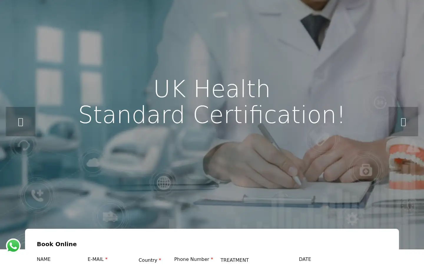 Screenshot of dentleonturkey.com