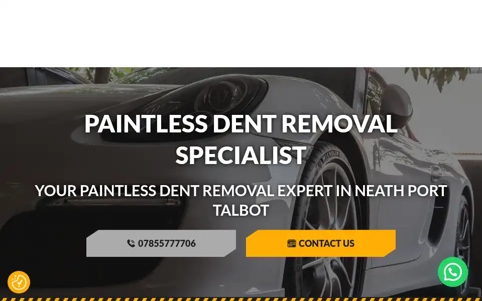 Screenshot of dentline.co.uk