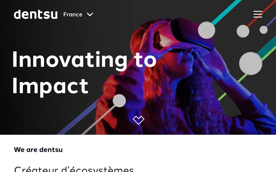 Screenshot of dentsuaegisnetwork.com