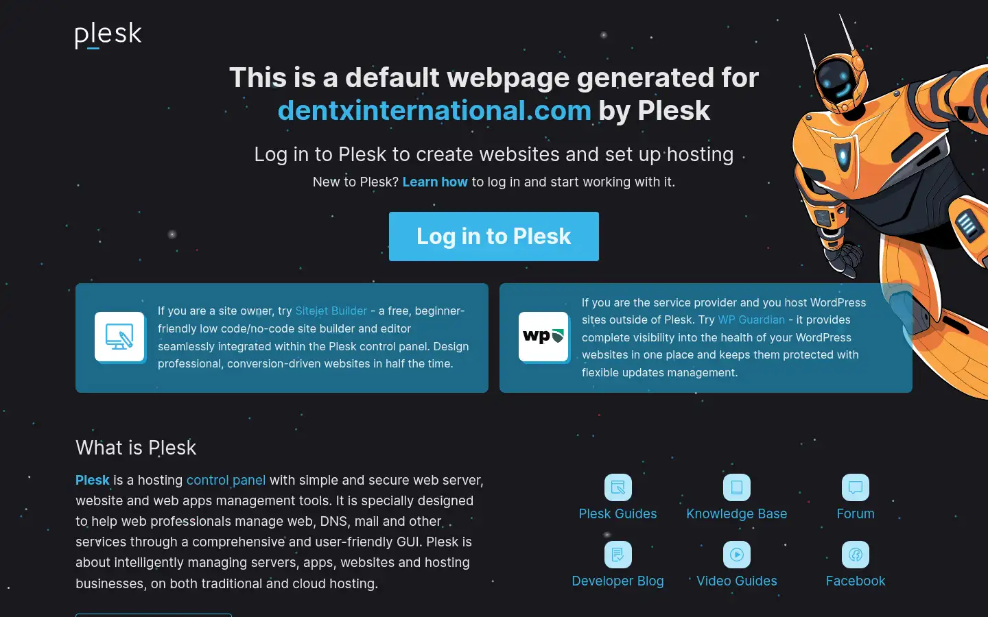 Screenshot of dentxinternational.com