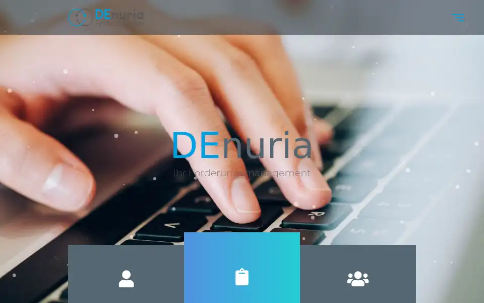 Screenshot of denuria.de