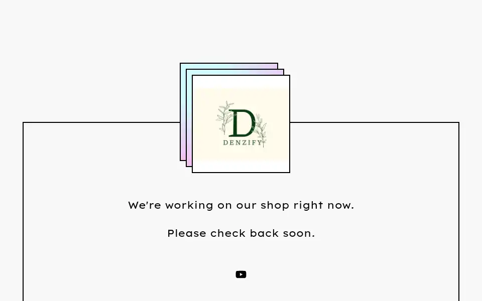 Screenshot of denzify.bigcartel.com