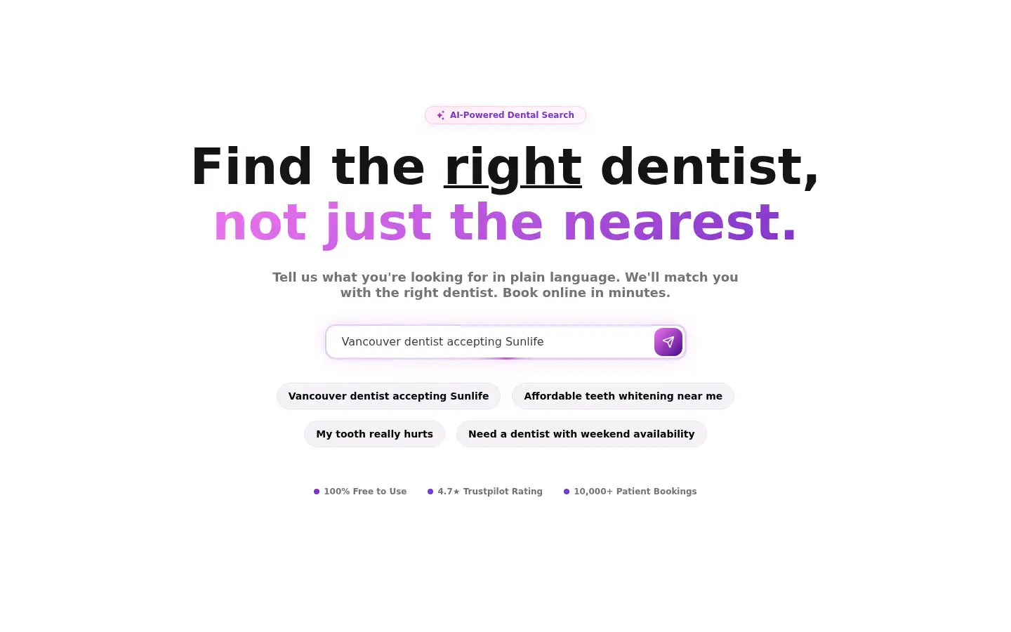 Screenshot of denzy.ai