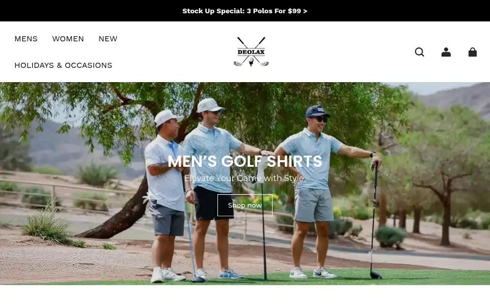 Screenshot of deolax.com