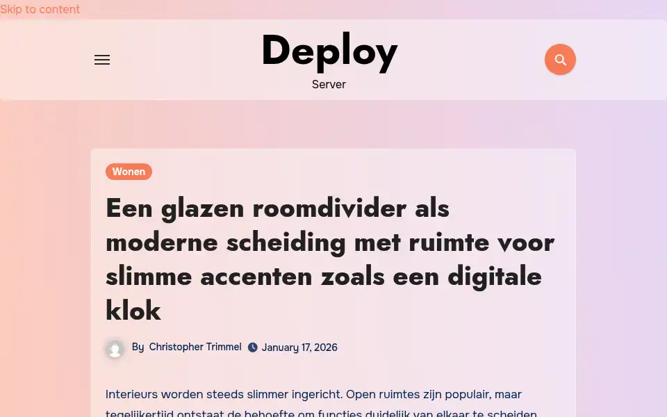 Screenshot of deployserver.nl