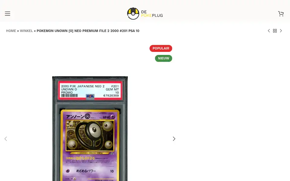 Screenshot of depokeplug.nl