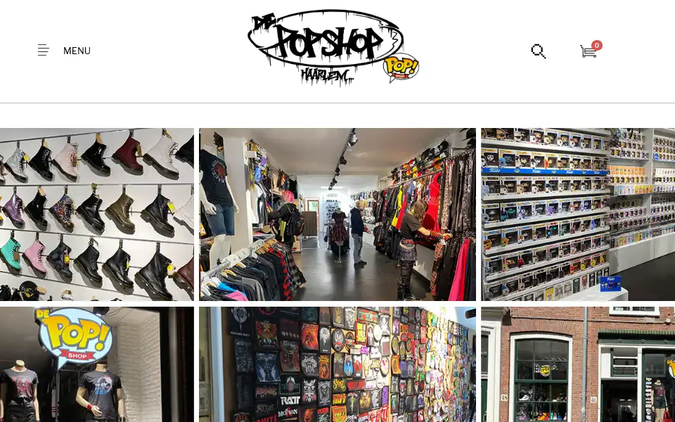 Screenshot of depopshop.nl