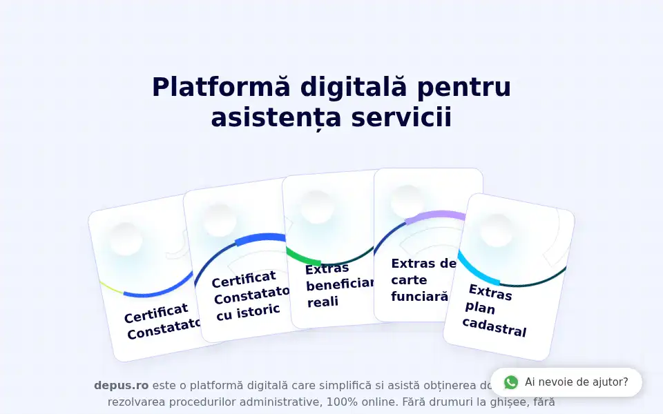 Screenshot of depus.ro