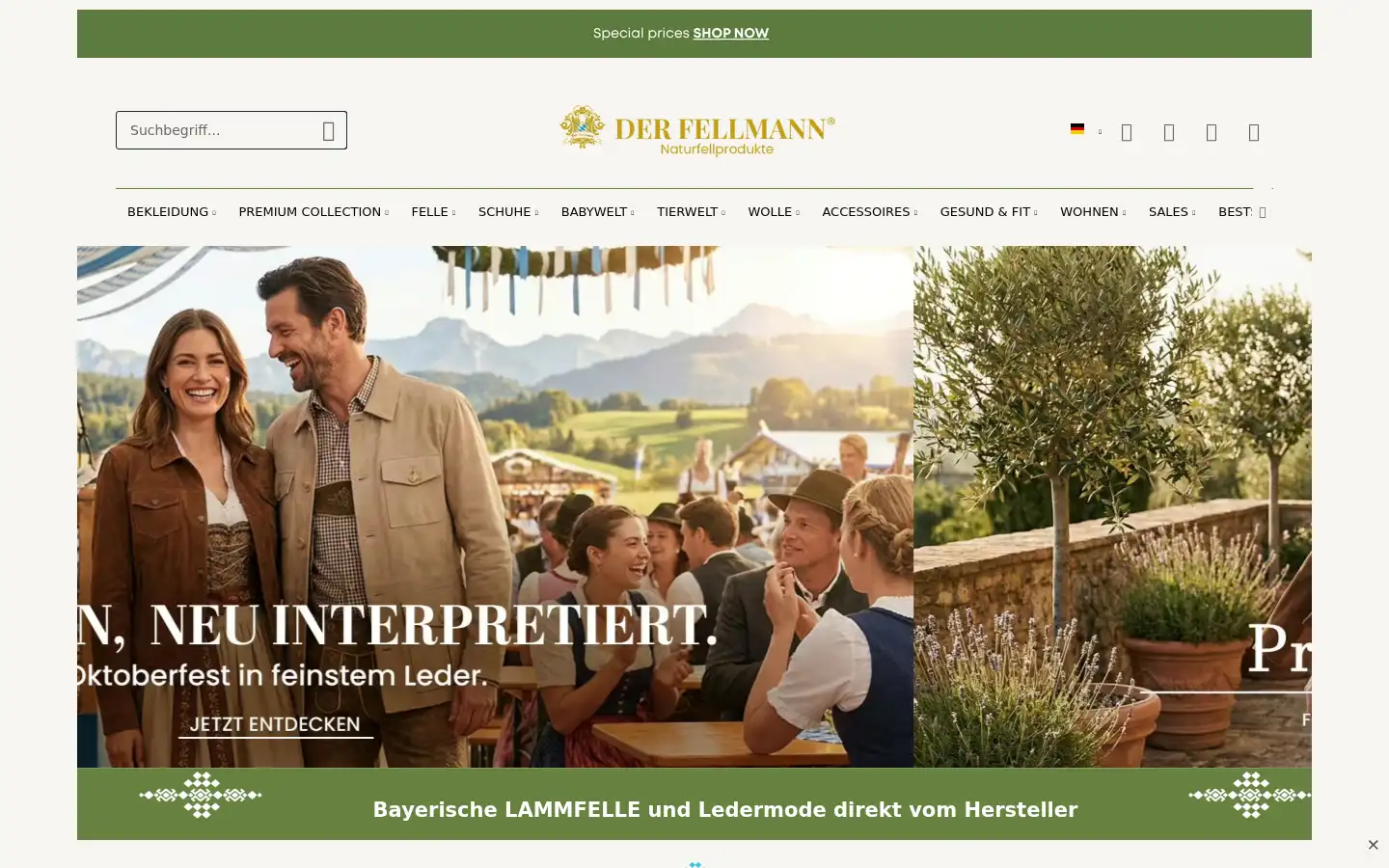 Screenshot of der-fellmann.de