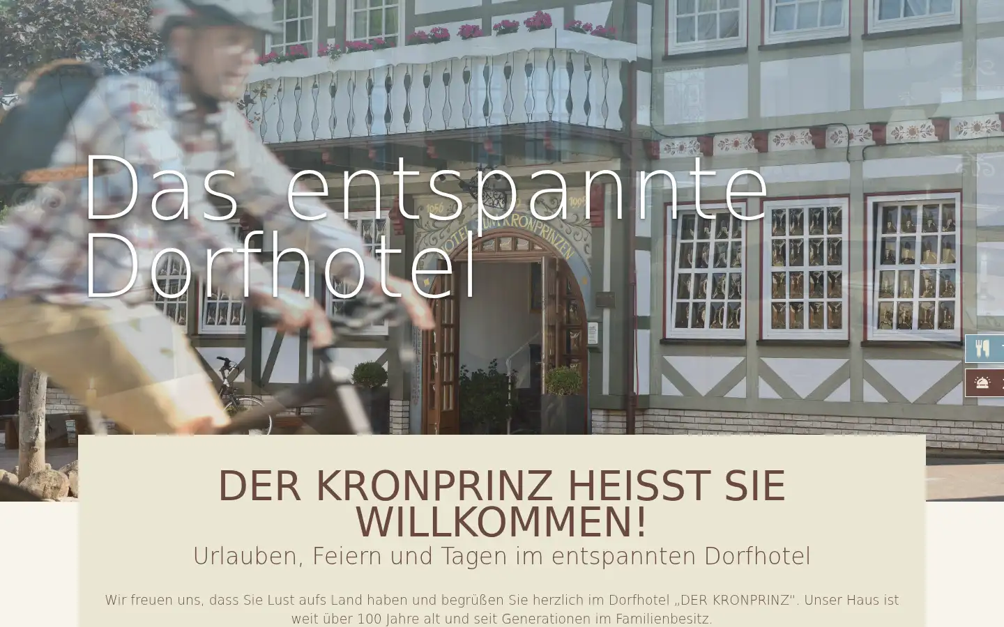 Screenshot of der-kronprinz.de