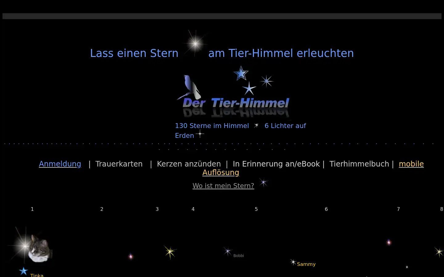 Screenshot of der-tier-himmel.de