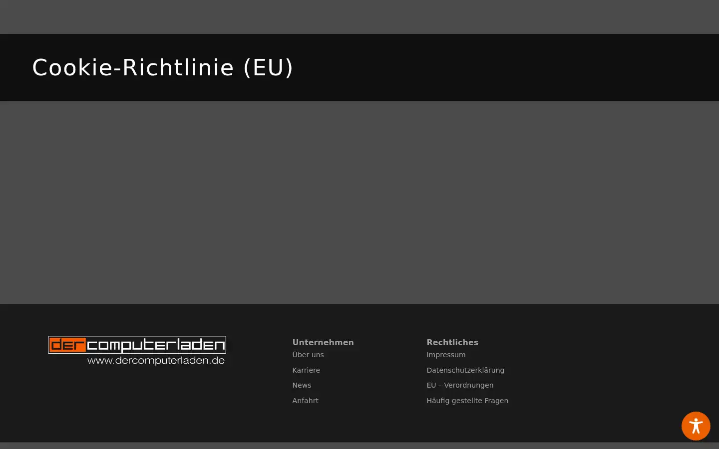 Screenshot of dercomputerladen.de