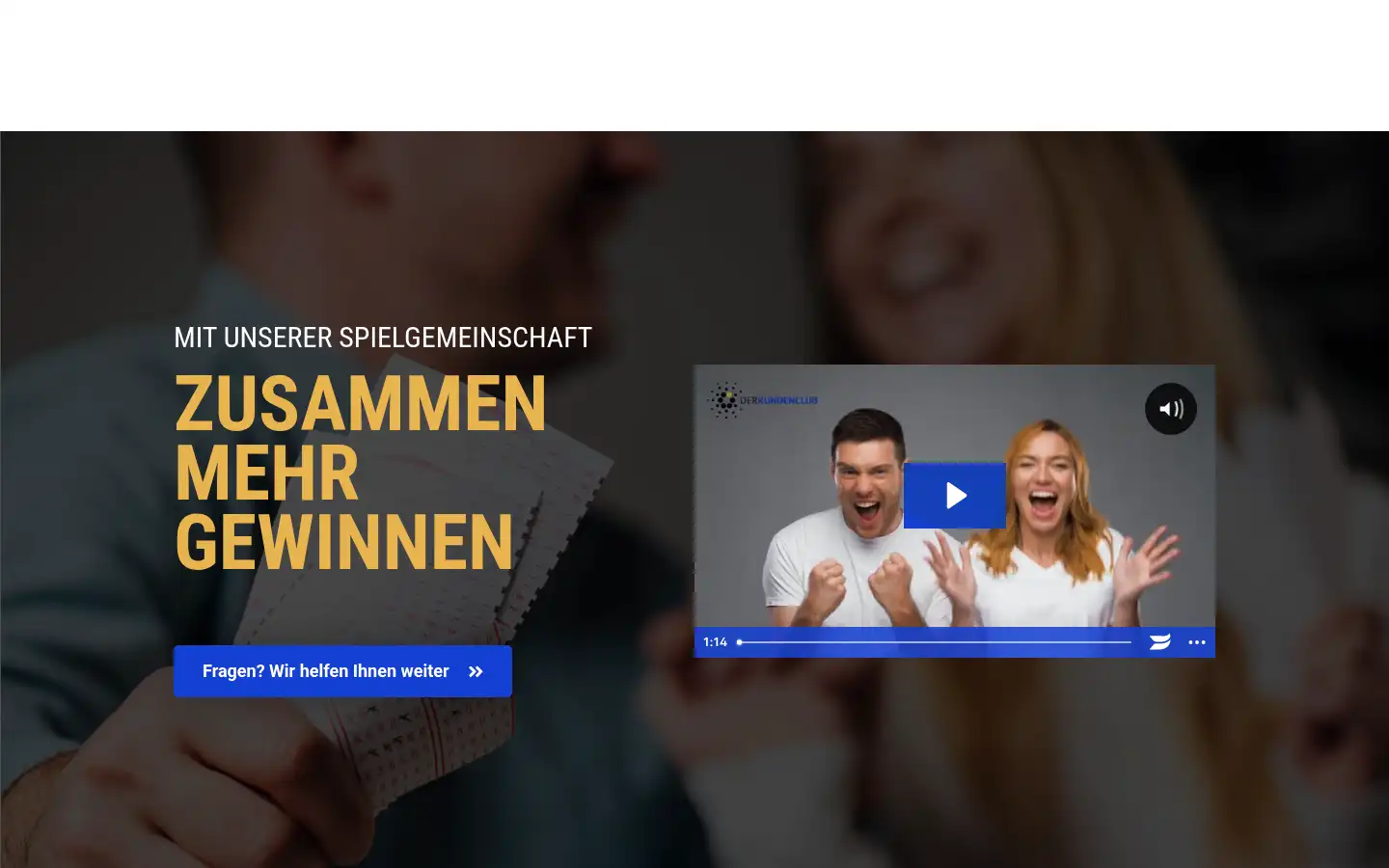 Screenshot of derkundenclub.com