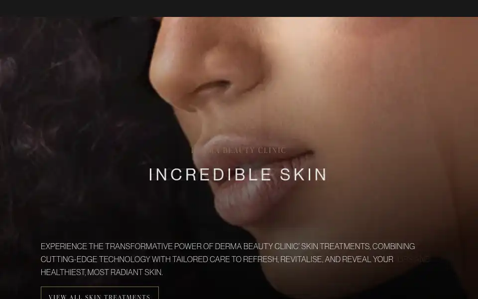 Screenshot of derma-beauty-clinic.com
