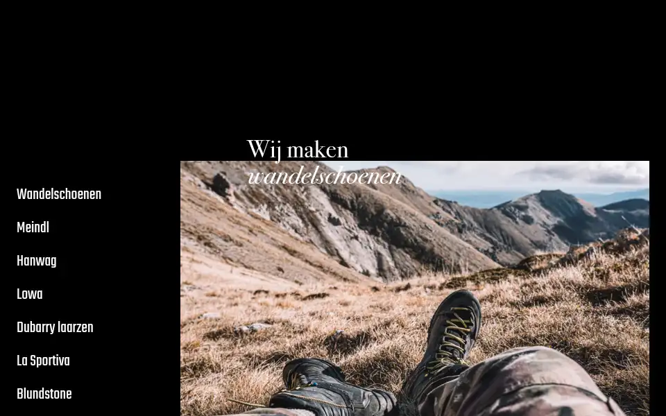 Screenshot of deschoenmaker.nl