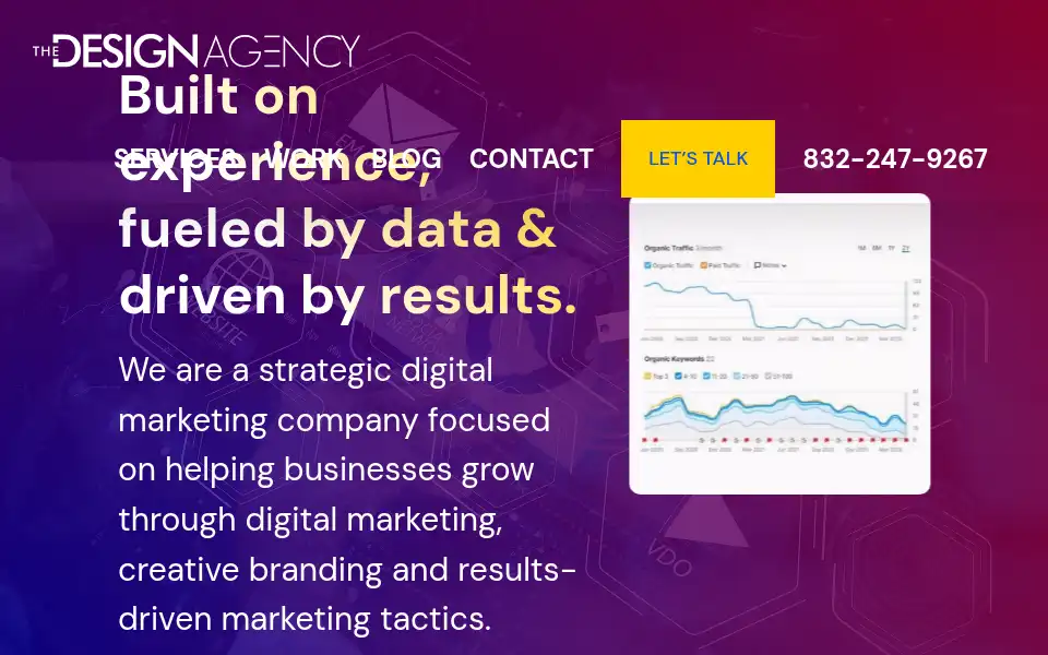 Screenshot of designagencyhouston.com