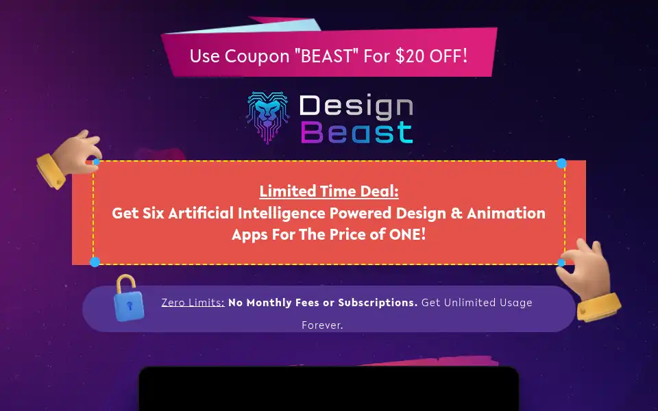 Screenshot of designbeast.io