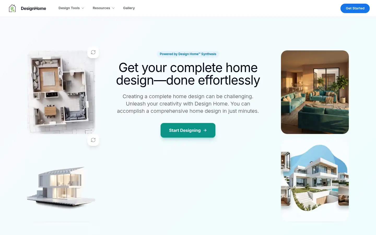 Screenshot of designhome.co
