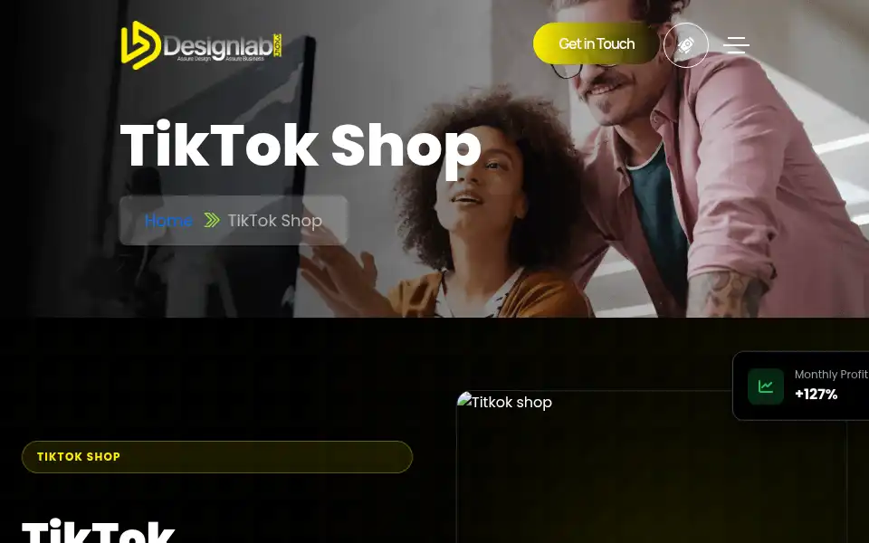 Screenshot of designlab365.com