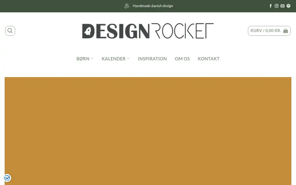 Screenshot of designrocket.dk