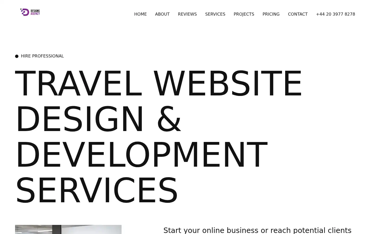 Screenshot of designsagency.co.uk