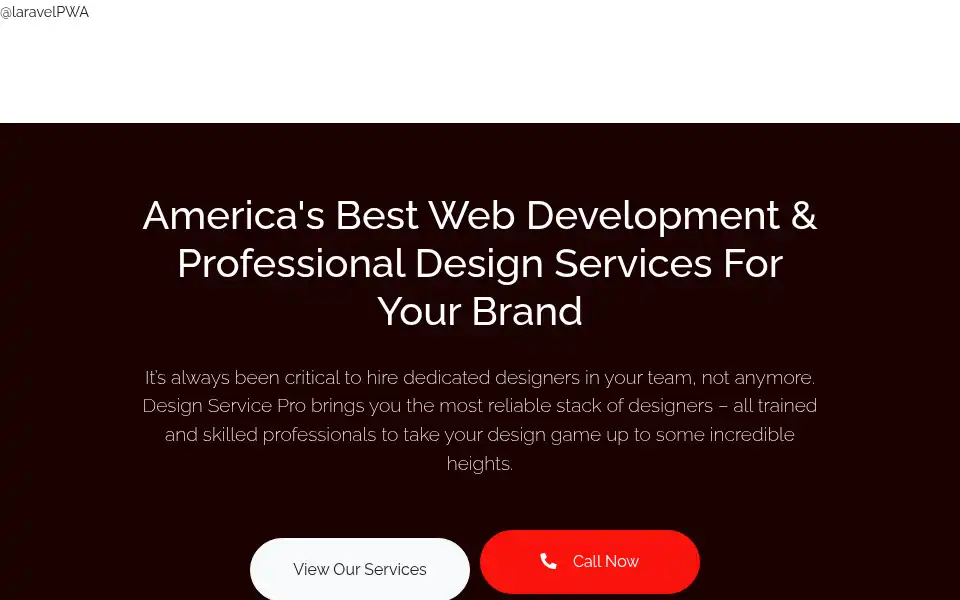 Screenshot of designservicepro.com