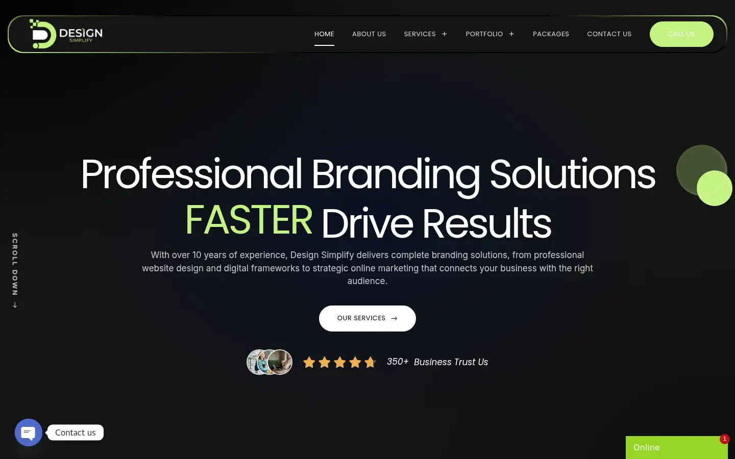 Screenshot of designsimplify.com
