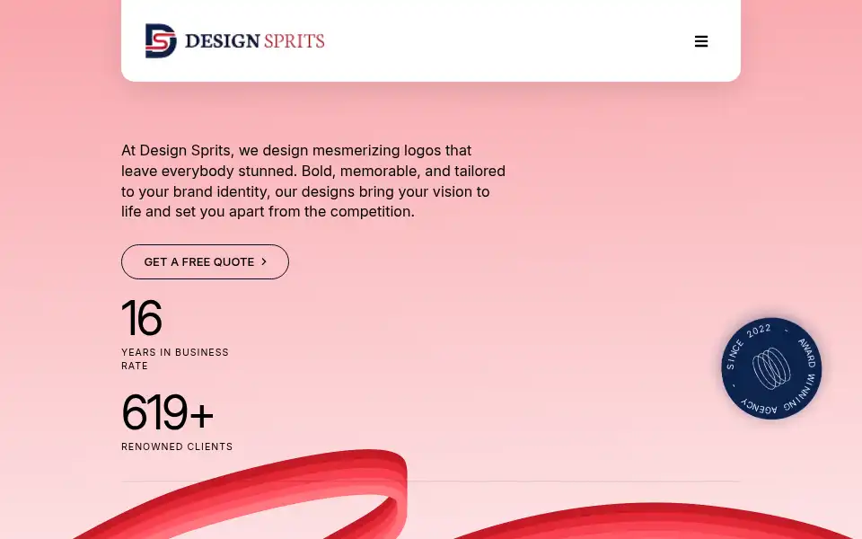 Screenshot of designsprits.com