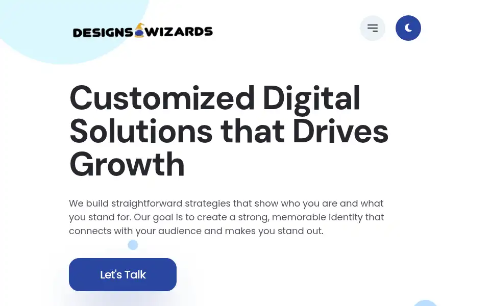 Screenshot of designswizards.com