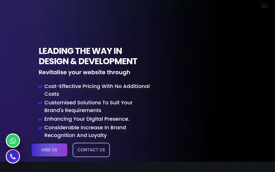 Screenshot of designvertex.co.uk
